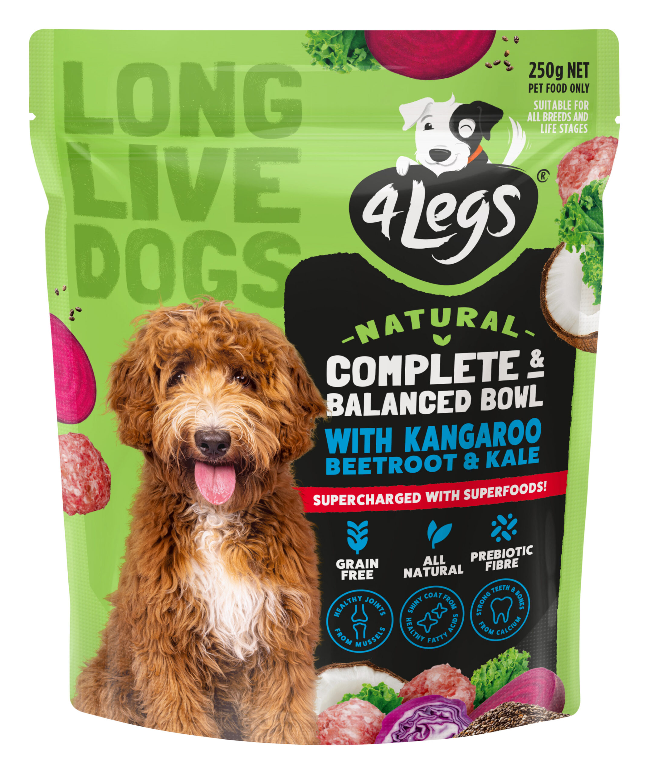 Complete & Balanced Bowl with Kangaroo 250g Pouch